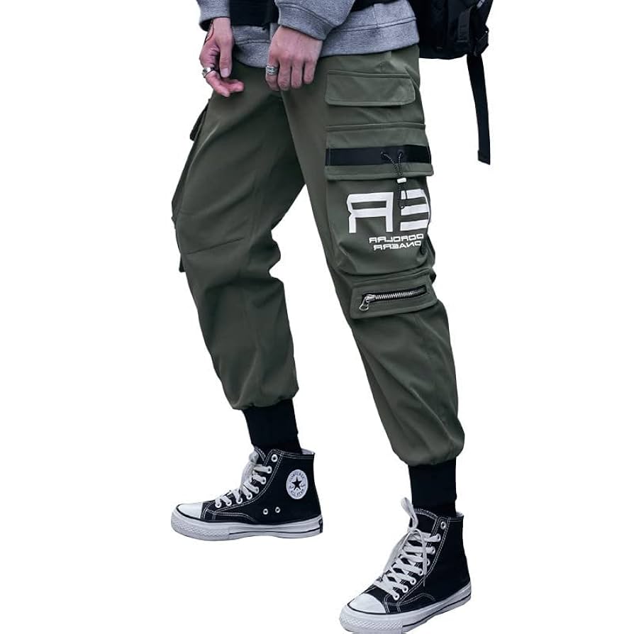 Amazon.co.jp: ジョガーパンツメンズ 原宿風 ゆったり 黒パンツ